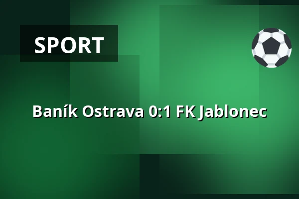 Baník Ostrava - FK Jablonec — Mestsky stadion v Ostrave-Vitkovicich, Ostrau