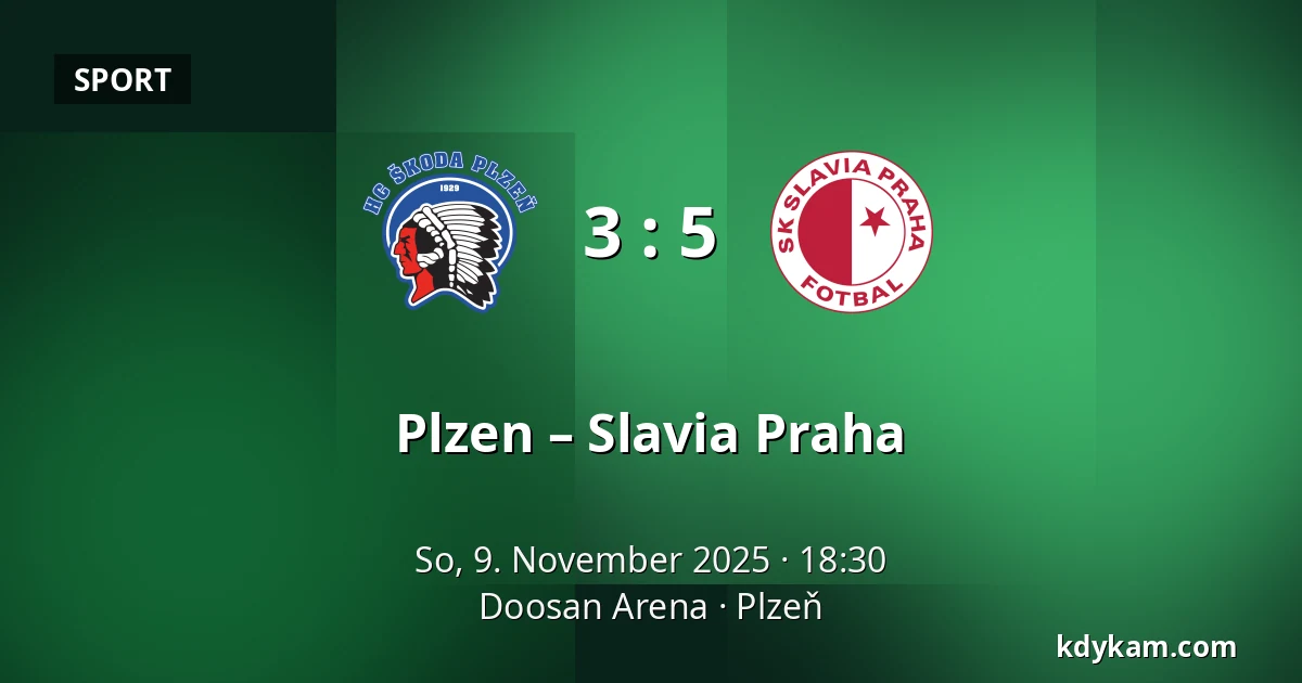 Plzen – Slavia Praha — Doosan Arena, Pilsen