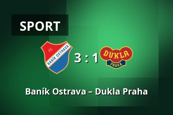 Baník Ostrava – Dukla Praha — Mestsky stadion v Ostrave-Vitkovicich, Ostrau