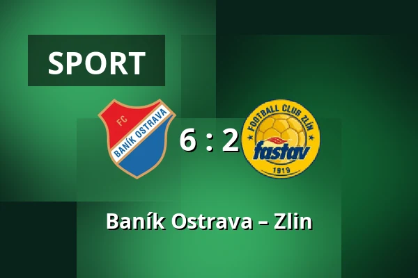 Baník Ostrava – Zlin — Mestsky stadion v Ostrave-Vitkovicich, Ostrau
