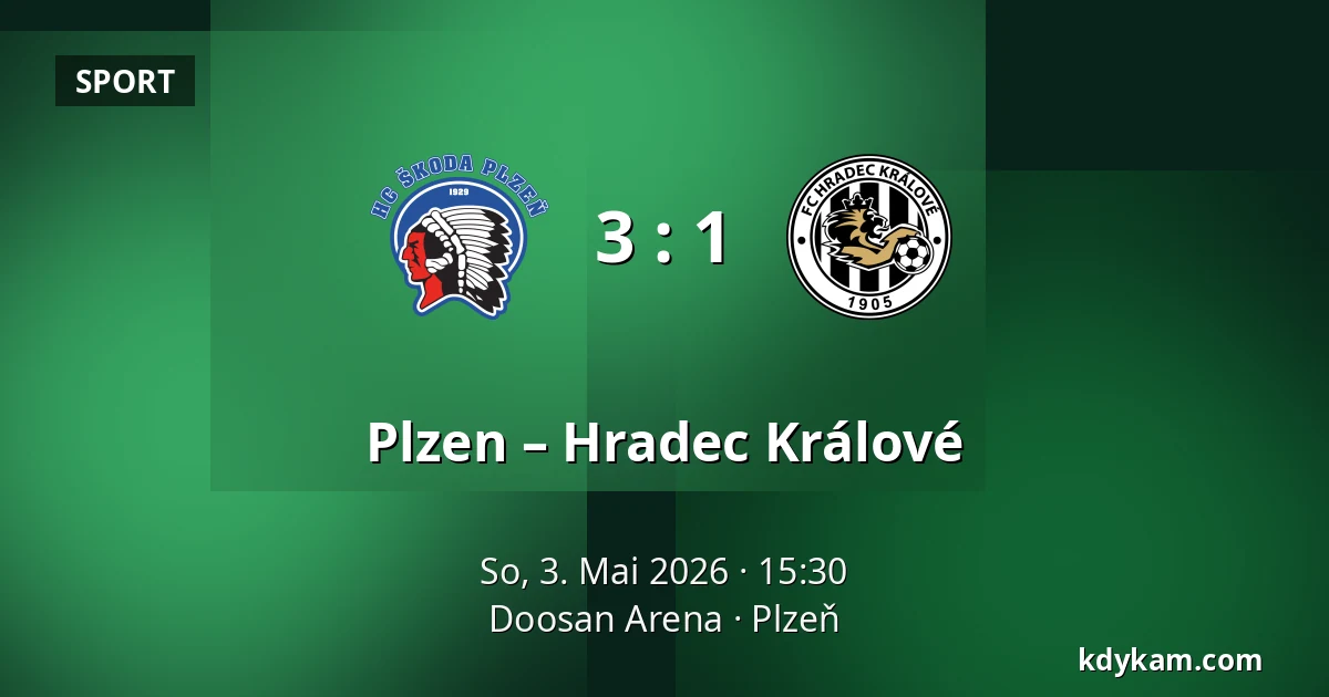 Plzen – Hradec Králové — Doosan Arena, Pilsen