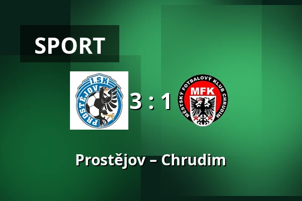 Prostějov – Chrudim — Stadion Za Mistnim nadrazim, Prostějov