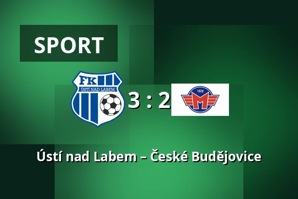 Ústí nad Labem – České Budějovice — Town Stadium Usti, Aussig