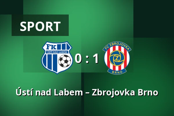 Ústí nad Labem – Zbrojovka Brno — Town Stadium Usti, Aussig
