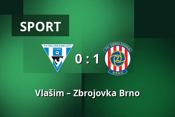 Vlašim – Zbrojovka Brno — Stadion v Kollarove ulici, Vlašim