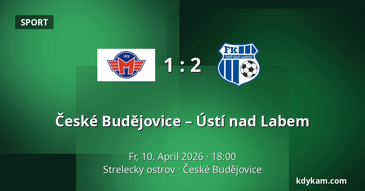 České Budějovice – Ústí nad Labem — Strelecky ostrov, Budweis
