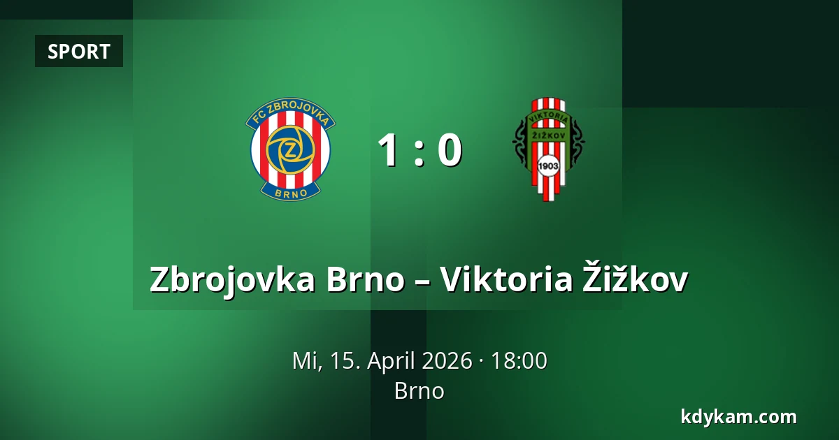 Zbrojovka Brno – Viktoria Žižkov — Brünn