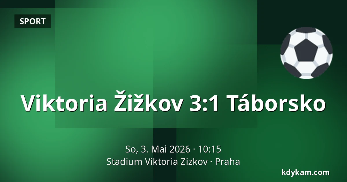 Viktoria Žižkov – Táborsko — FK Viktoria Žižkov, Prag