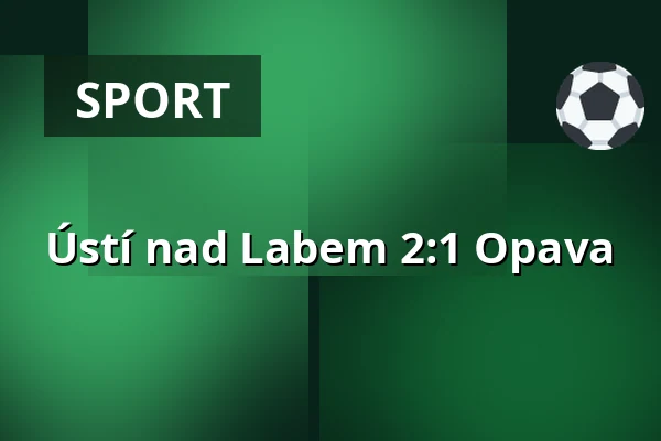 Ústí nad Labem - Opava — Town Stadium Usti, Aussig