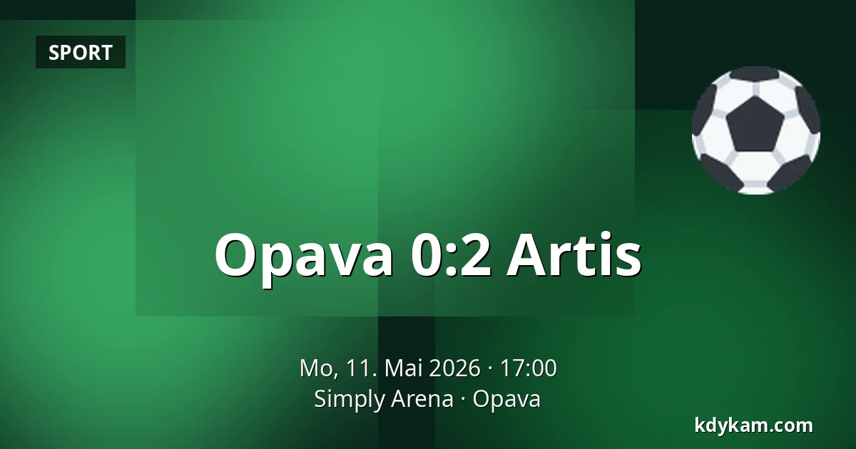 Opava - Artis — Simply Arena, Opava
