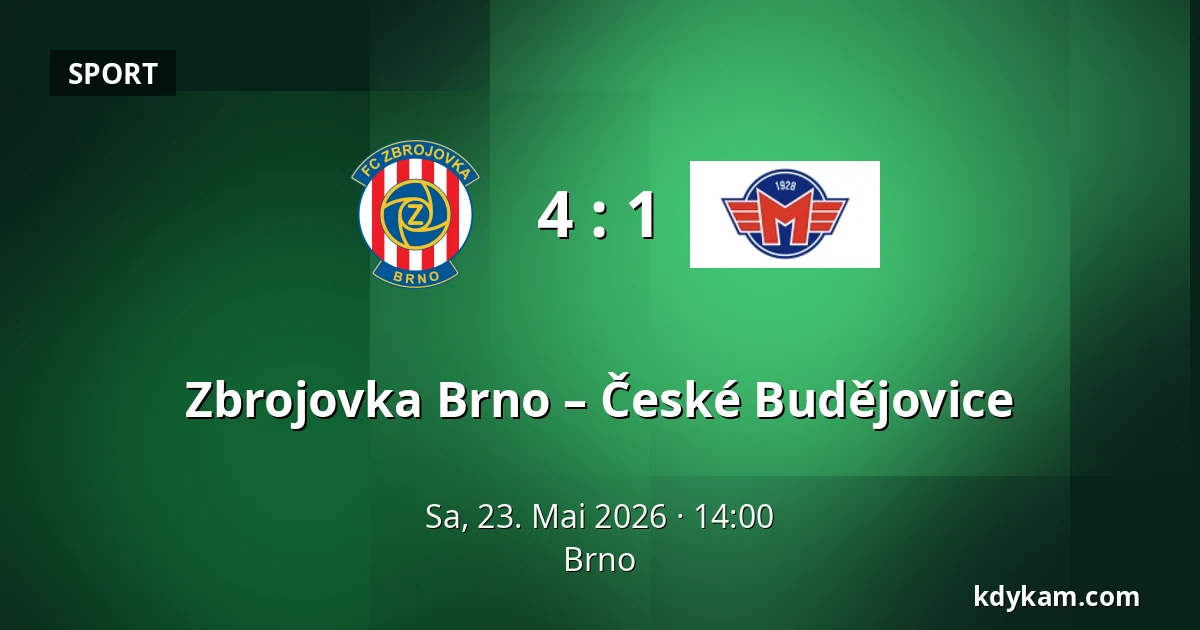 Zbrojovka Brno – České Budějovice — Brünn