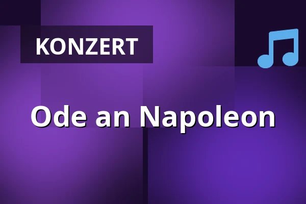 Ode an Napoleon — Rudolfinum, Prag