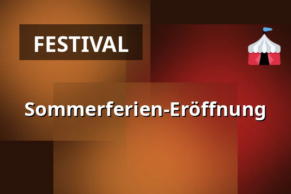 Sommerferien-Eröffnung — Städtischer Kulturclub, Vracov