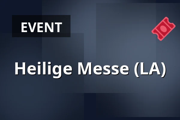 Heilige Messe (LA) — Kostel sv. Jiljí, Prag
