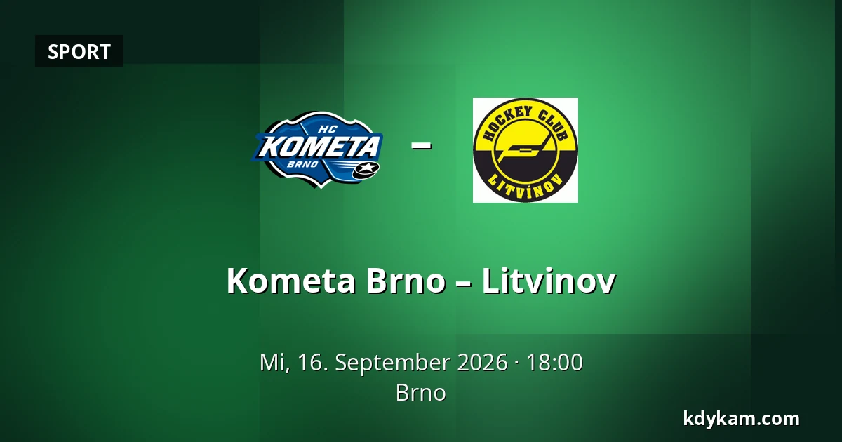 Kometa Brno – Litvinov — Brünn