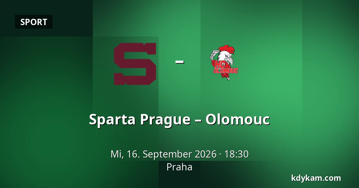 Sparta Prague – Olomouc — Prag