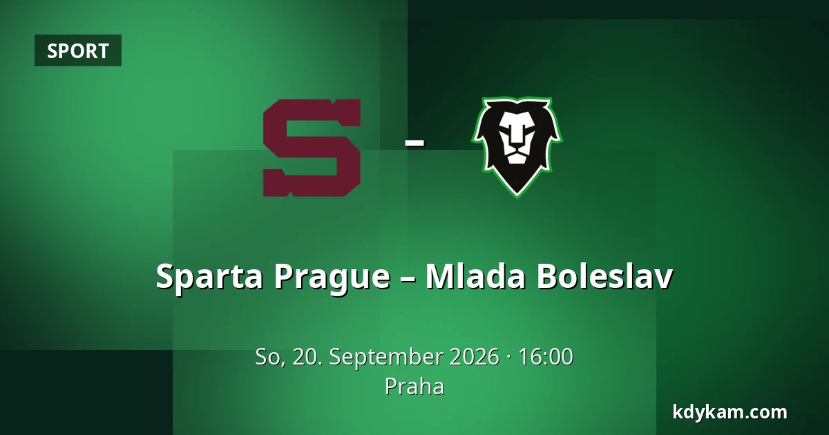 Sparta Prague – Mlada Boleslav — Prag