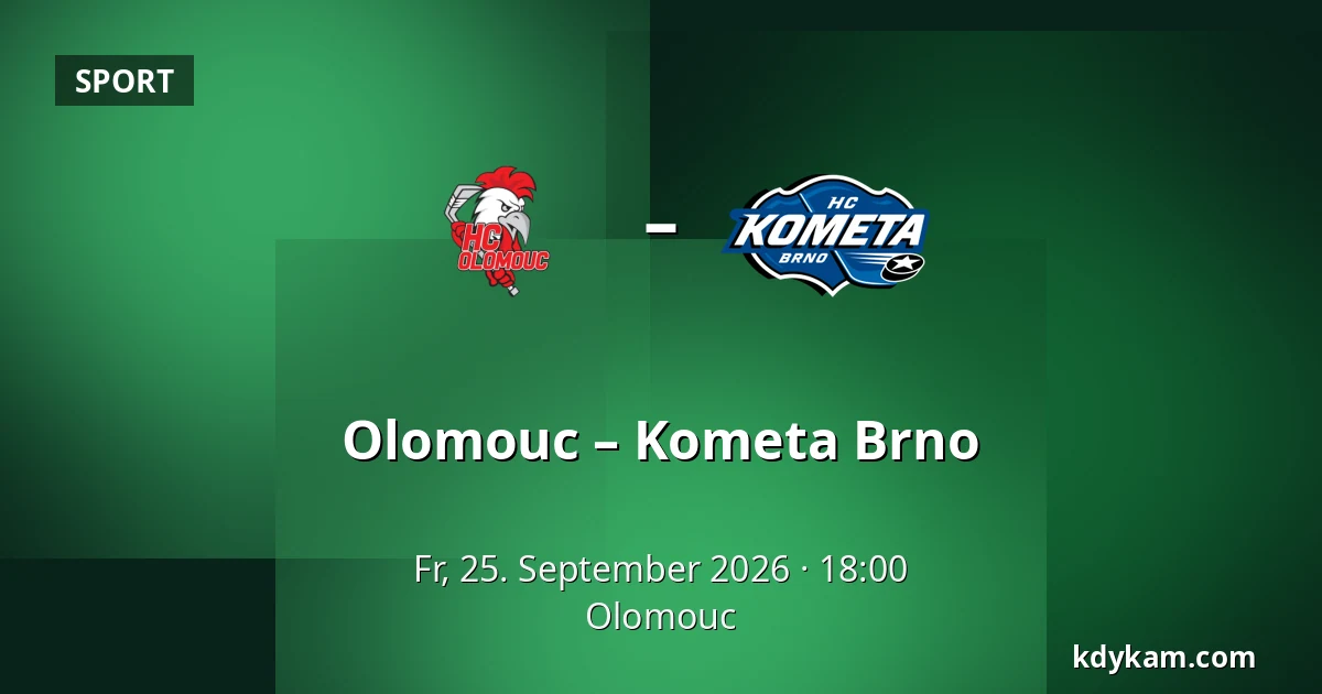 Olomouc – Kometa Brno — Olomouc