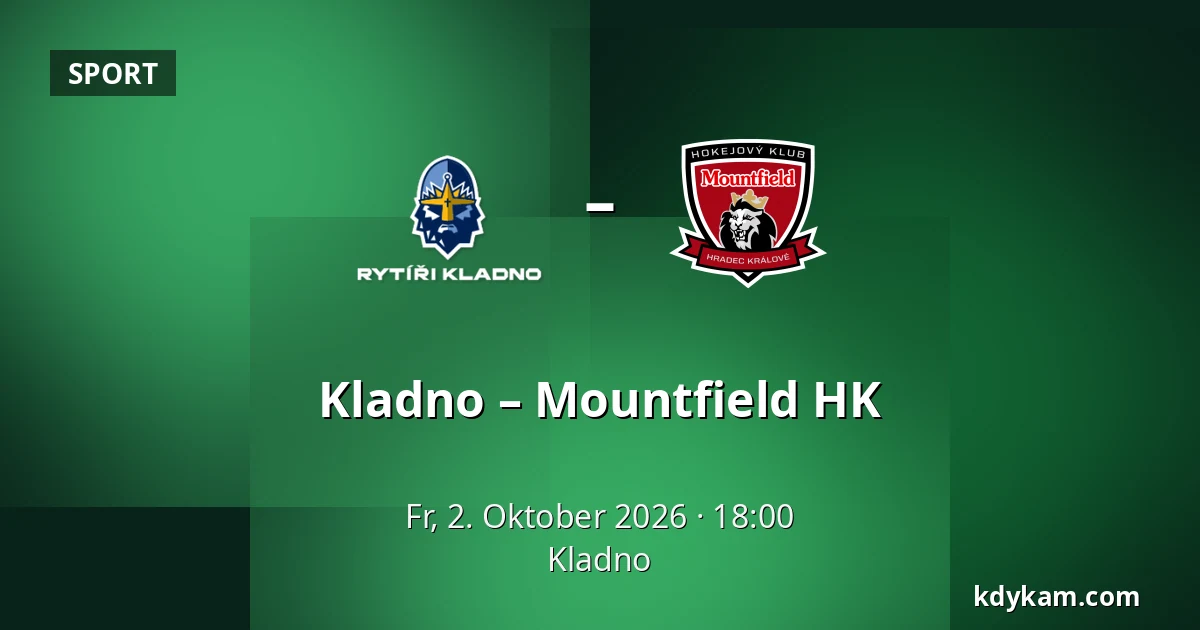 Kladno – Mountfield HK — Kladno