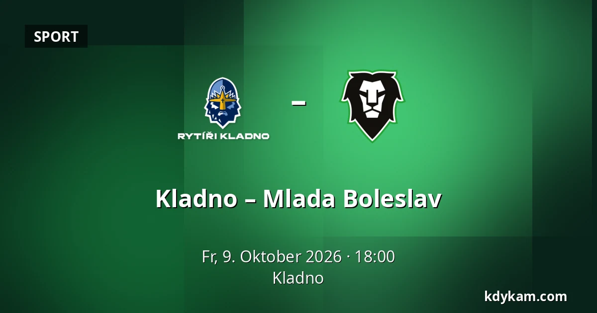 Kladno – Mlada Boleslav — Kladno