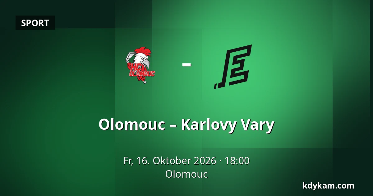 Olomouc – Karlovy Vary — Olomouc