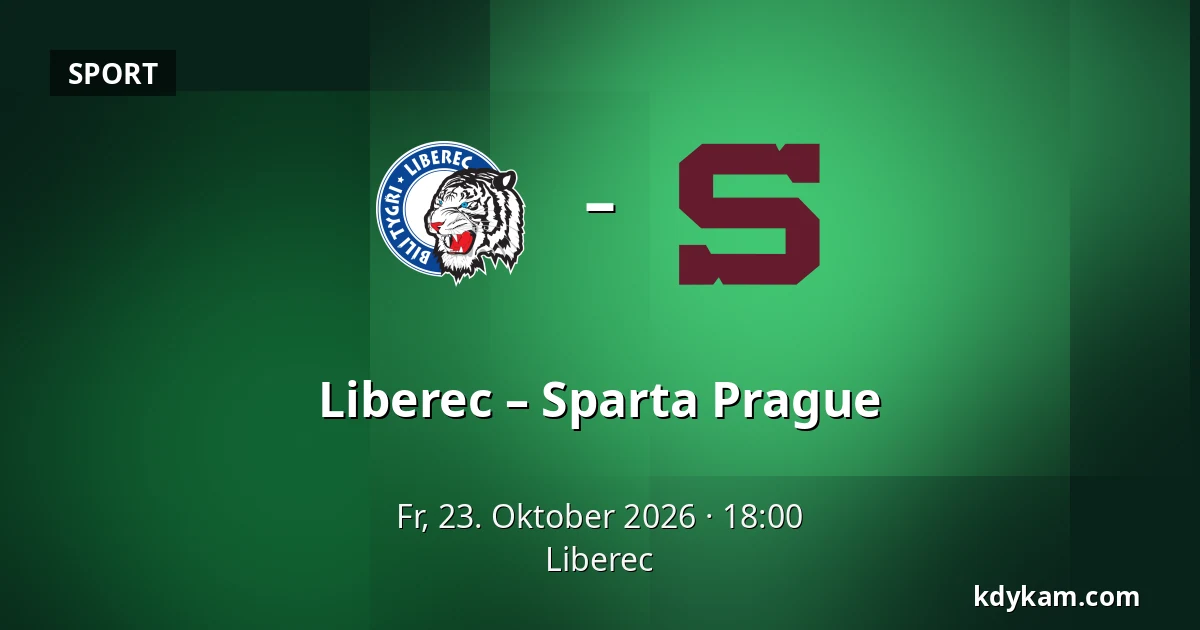 Liberec – Sparta Prague — Liberec