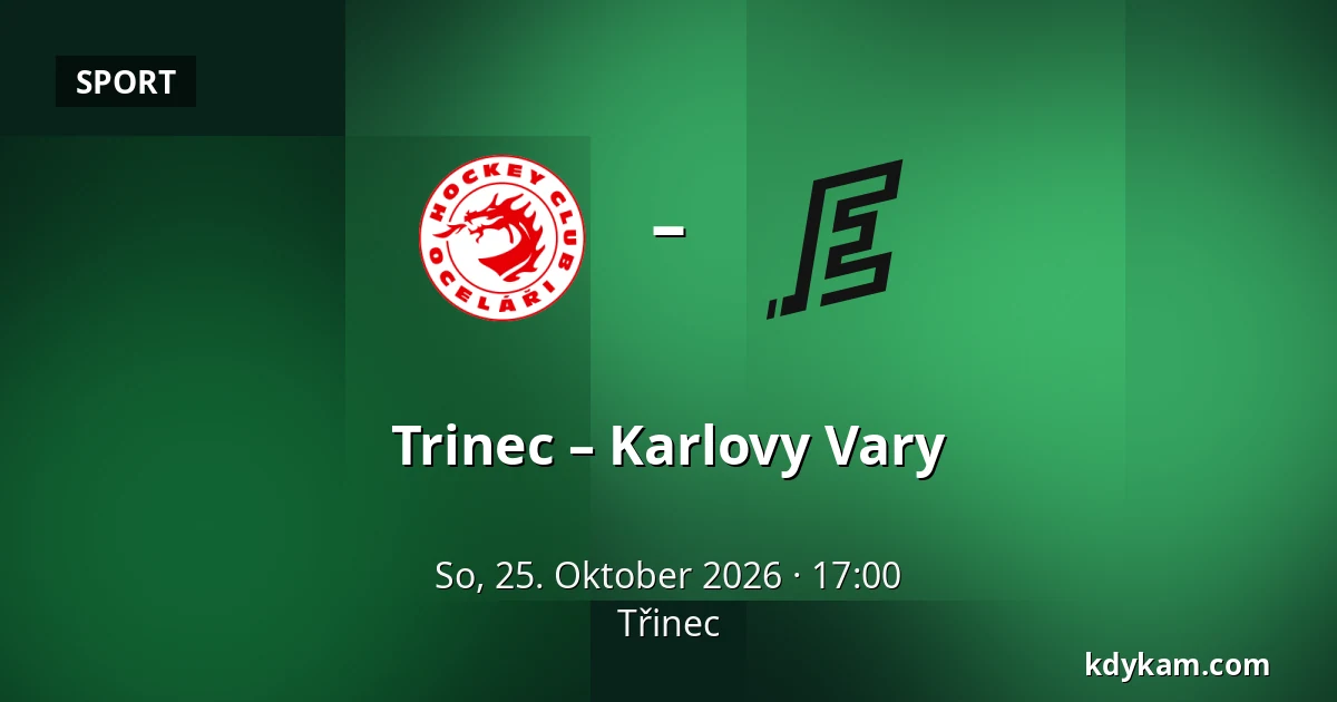 Trinec – Karlovy Vary — Třinec