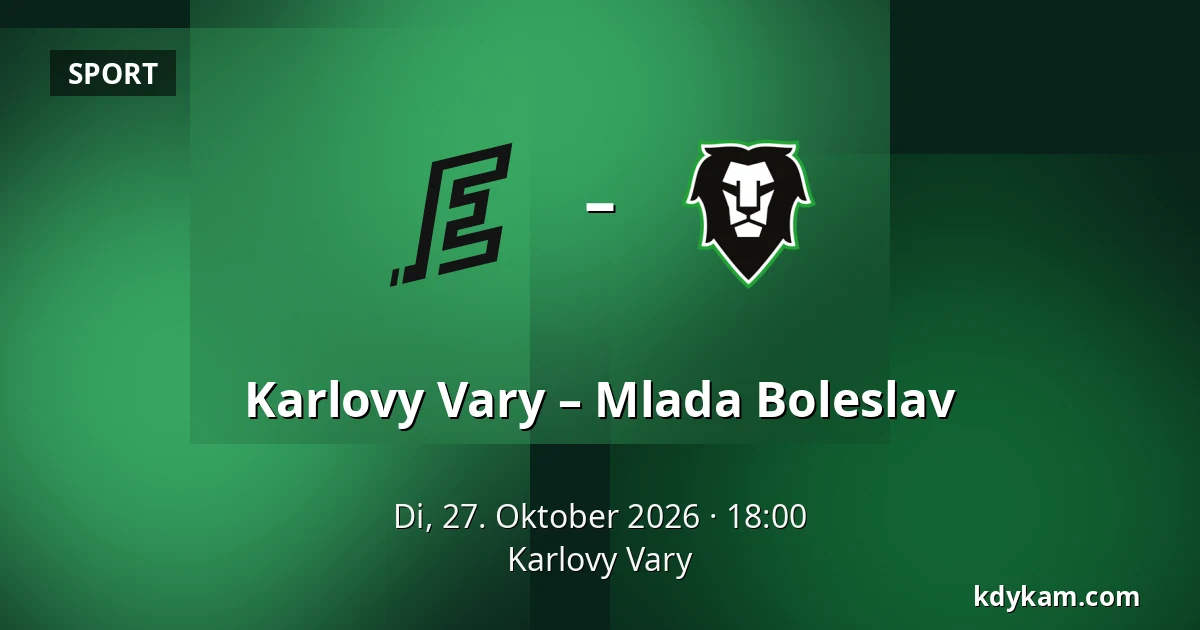 Karlovy Vary – Mlada Boleslav — Karlsbad
