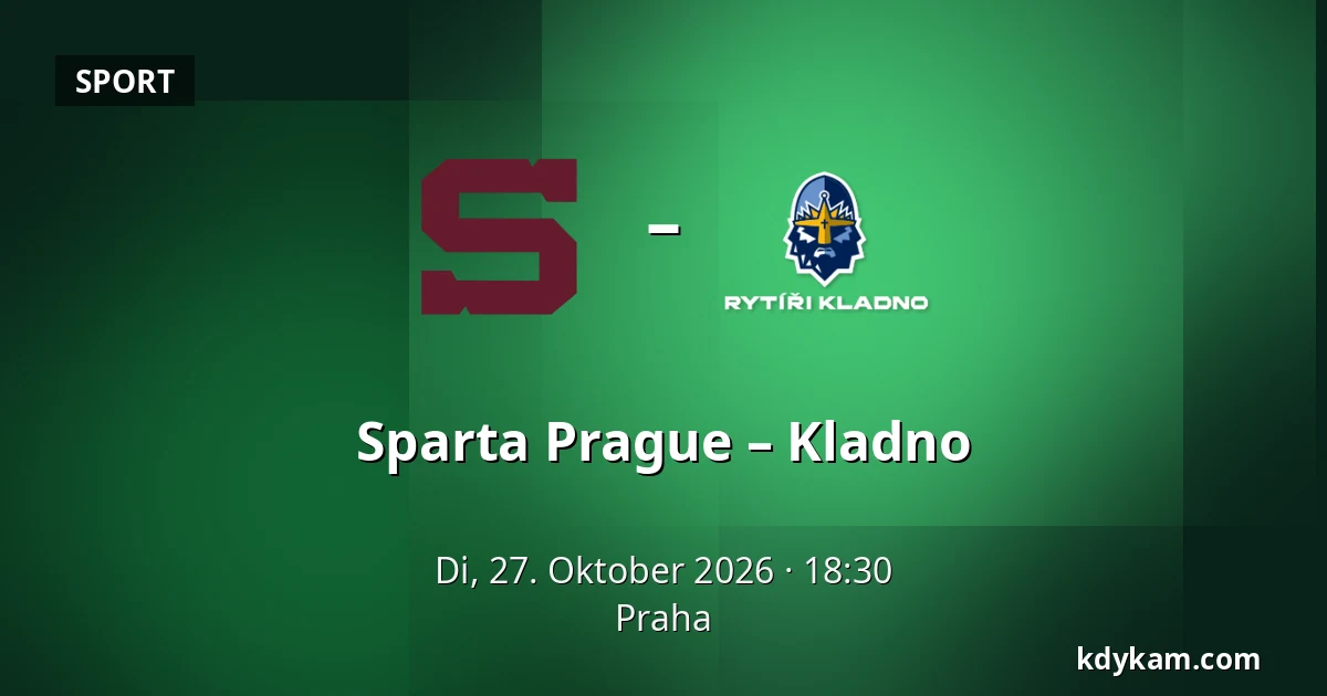 Sparta Prague – Kladno — Prag