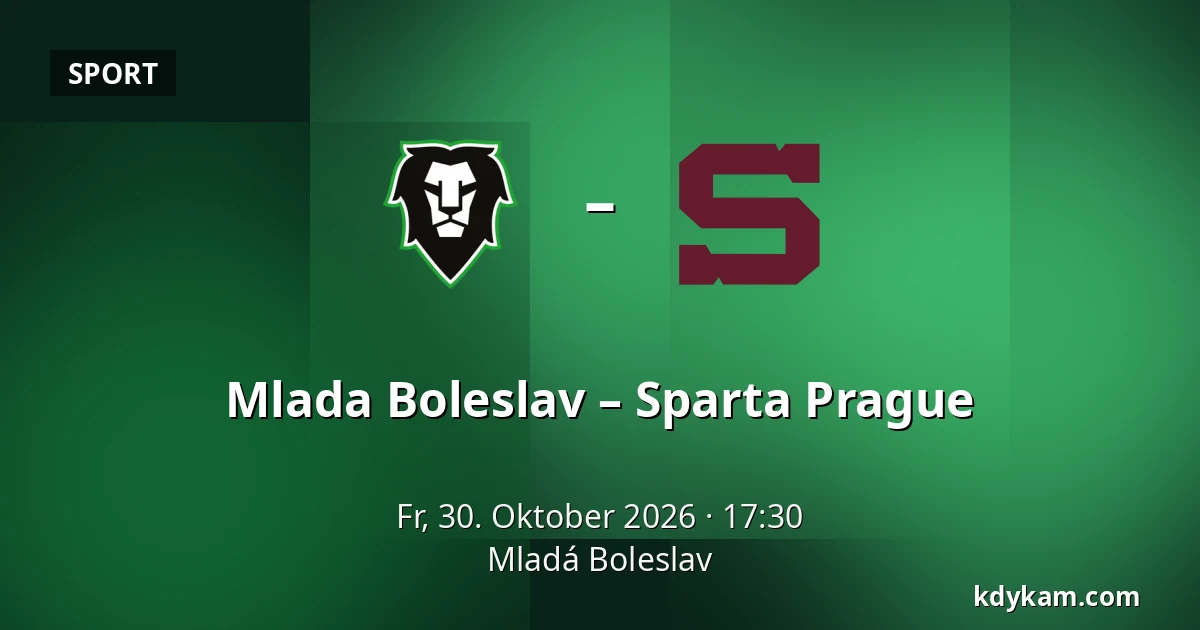 Mlada Boleslav – Sparta Prague — Jungbunzlau
