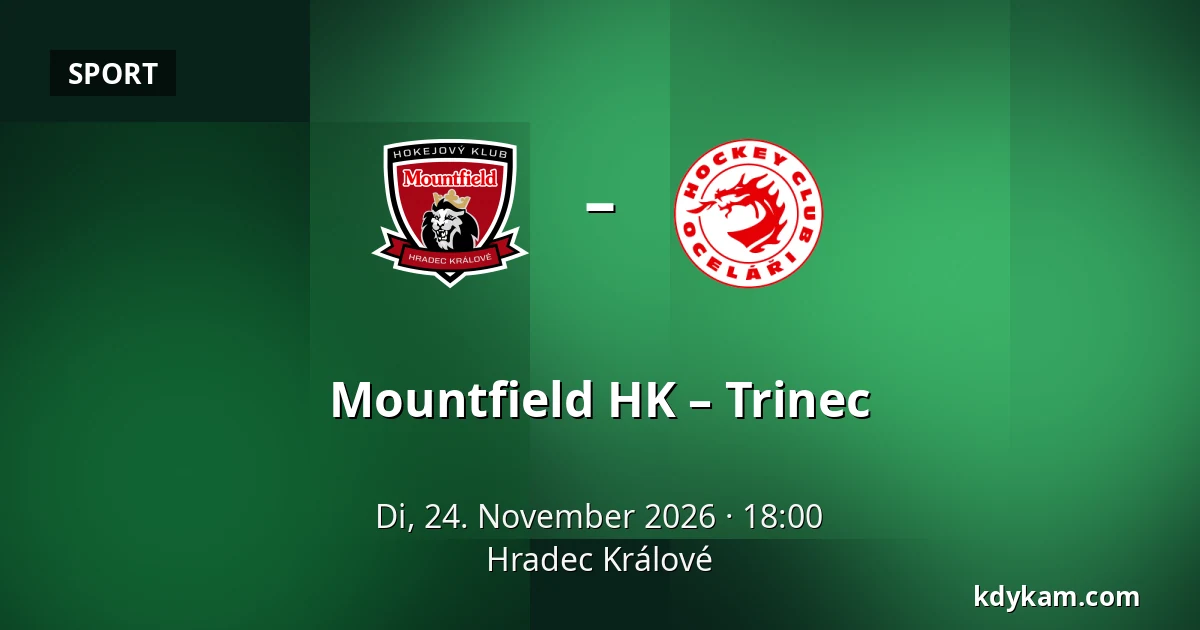 Mountfield HK – Trinec — Hradec Králové