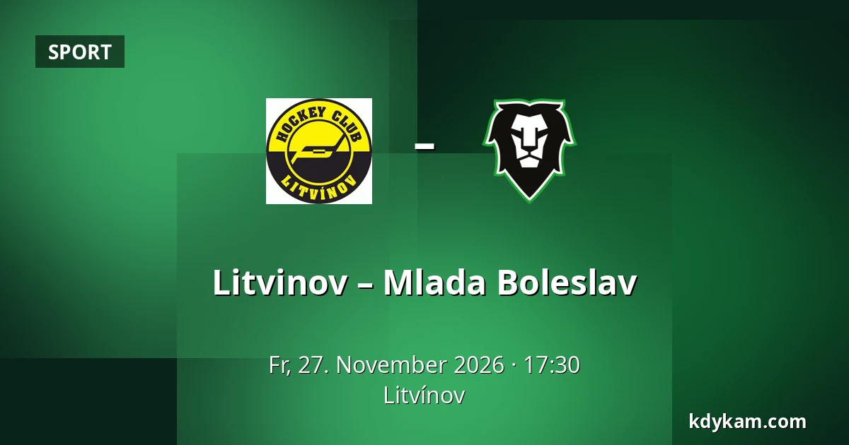 Litvinov – Mlada Boleslav — Litvínov