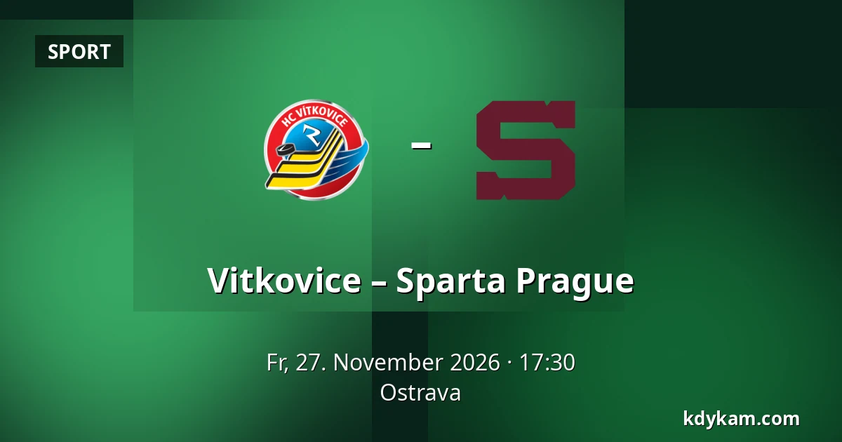 Vitkovice – Sparta Prague — Ostrau