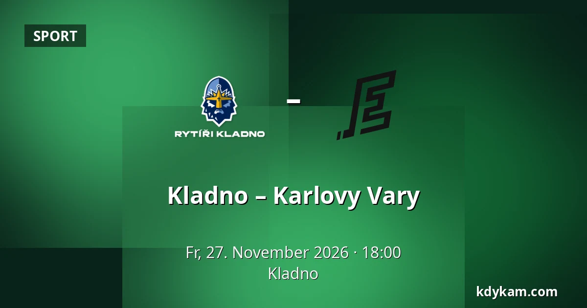Kladno – Karlovy Vary — Kladno