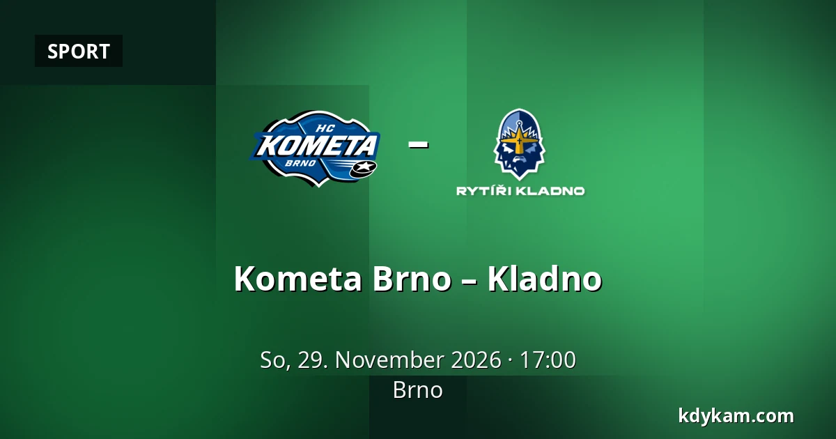 Kometa Brno – Kladno — Brünn