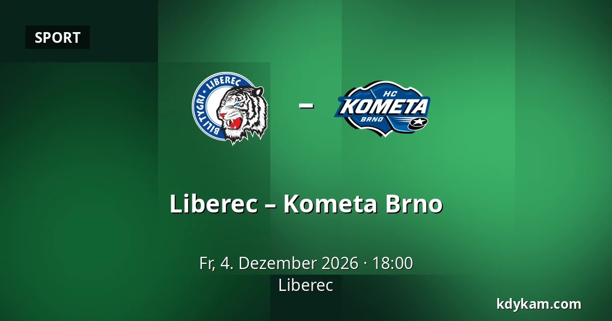 Liberec – Kometa Brno — Liberec