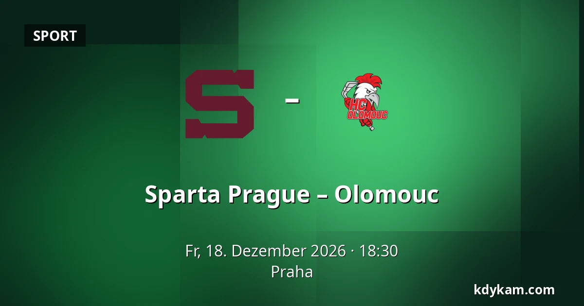 Sparta Prague – Olomouc — Prag