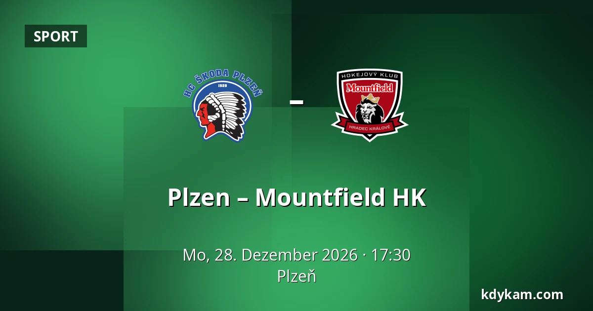 Plzen – Mountfield HK — Plzeň