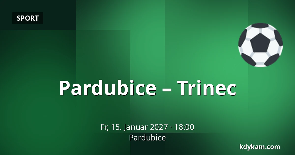 Pardubice – Trinec — Pardubitz