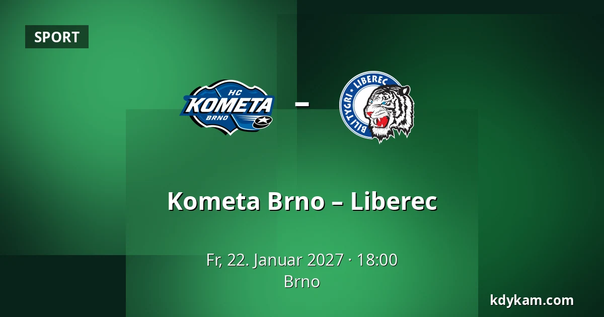 Kometa Brno – Liberec — Brünn