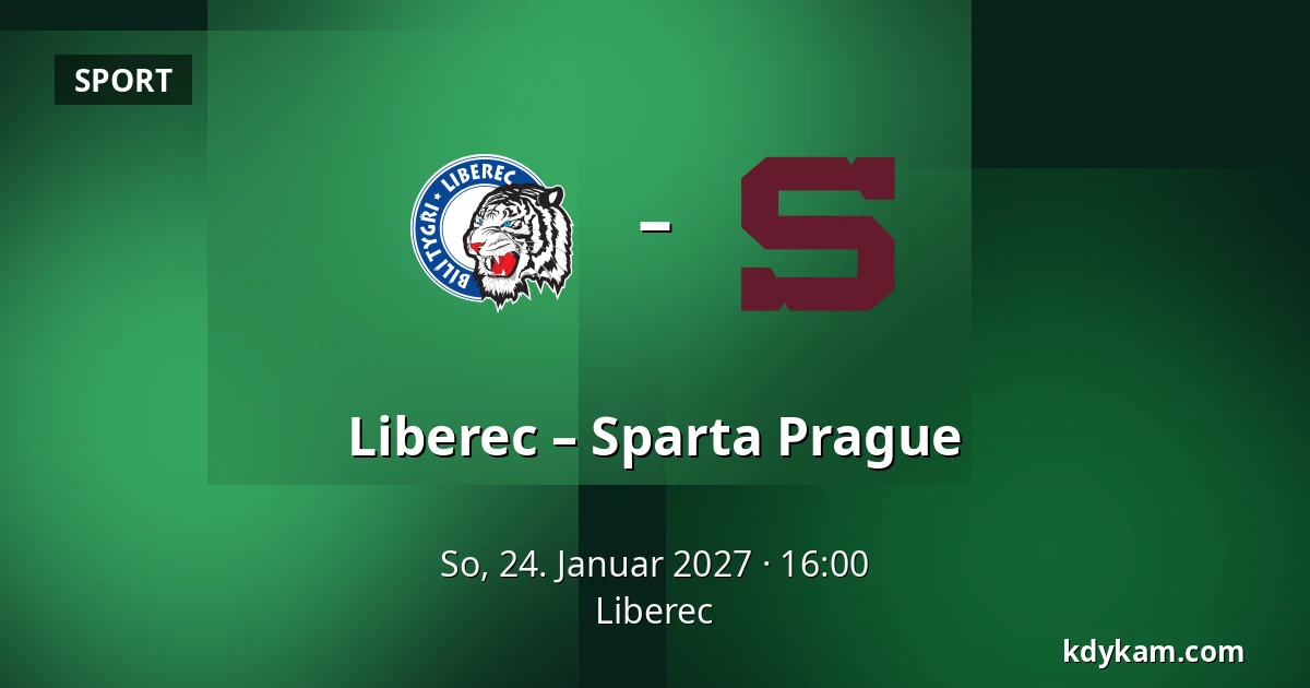 Liberec – Sparta Prague — Liberec