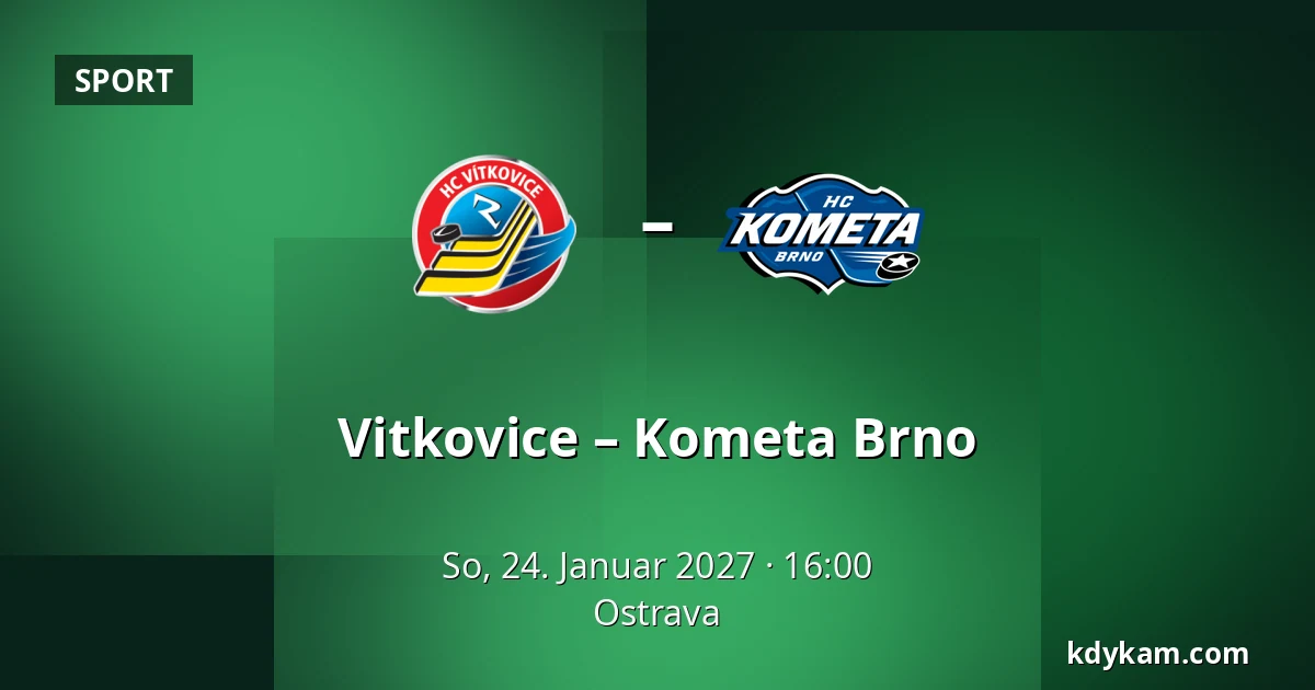 Vitkovice – Kometa Brno — Ostrau