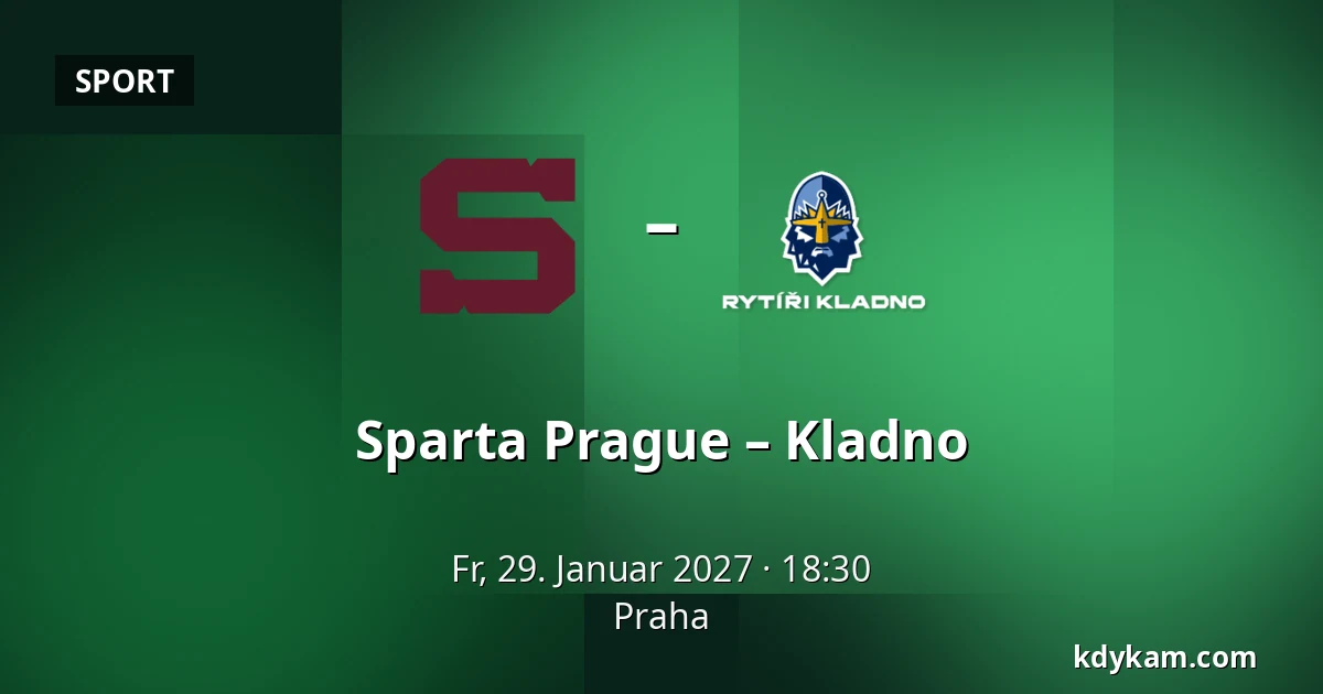 Sparta Prague – Kladno — Prag