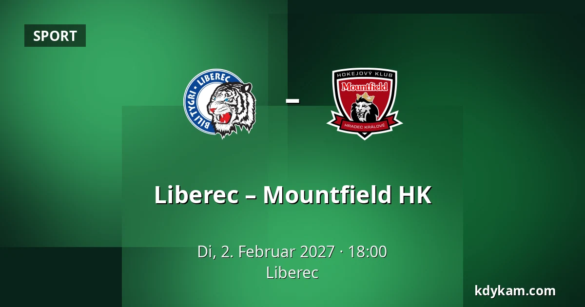Liberec – Mountfield HK — Liberec