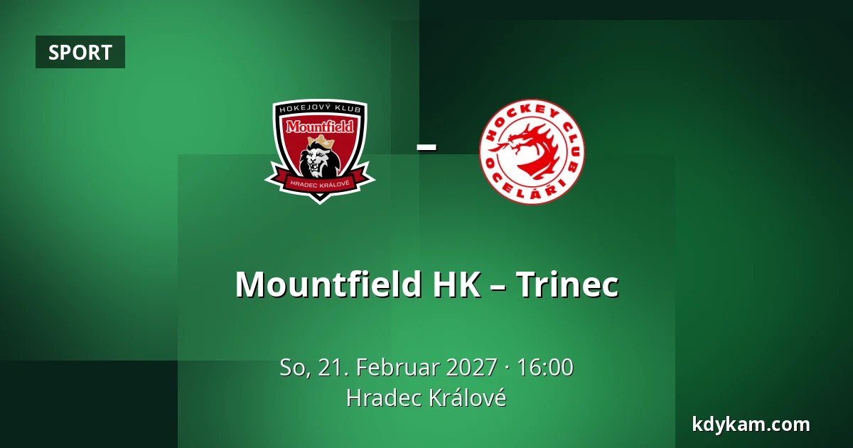Mountfield HK – Trinec — Hradec Králové
