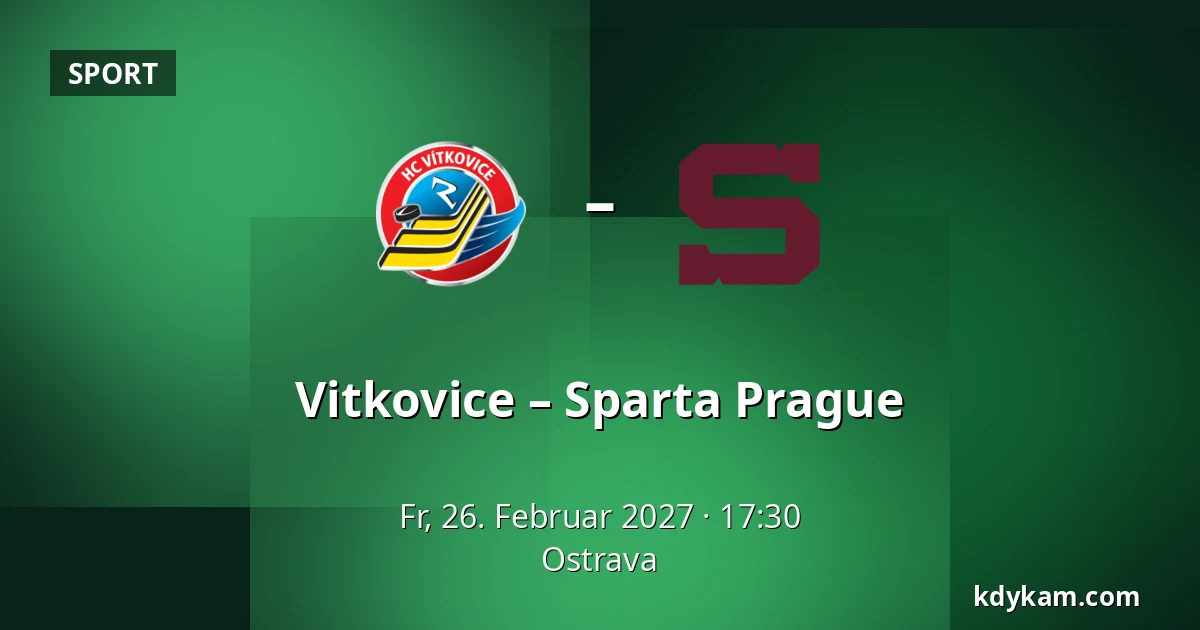 Vitkovice – Sparta Prague — Ostrau