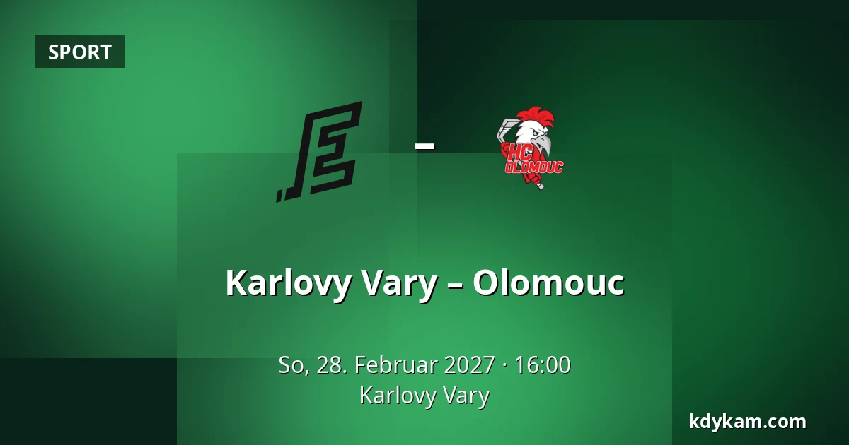 Karlovy Vary – Olomouc — Karlsbad