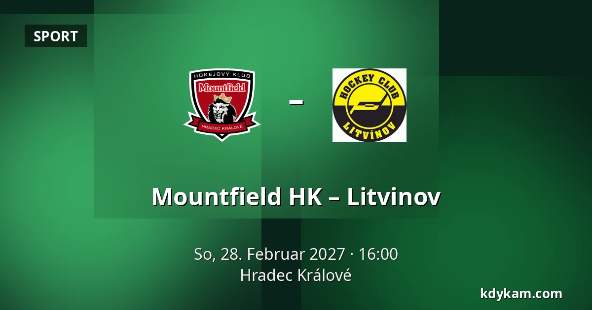 Mountfield HK – Litvinov — Hradec Králové