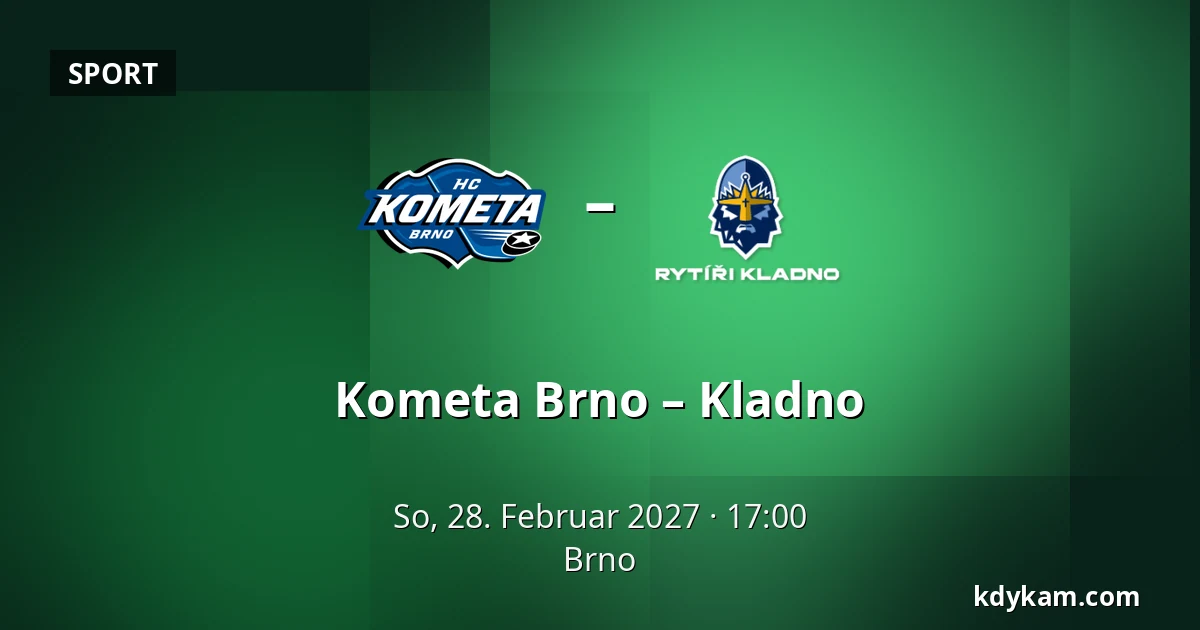 Kometa Brno – Kladno — Brünn