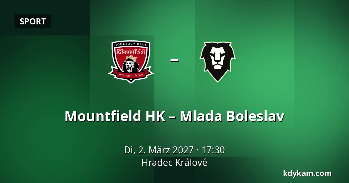 Mountfield HK – Mlada Boleslav — Hradec Králové